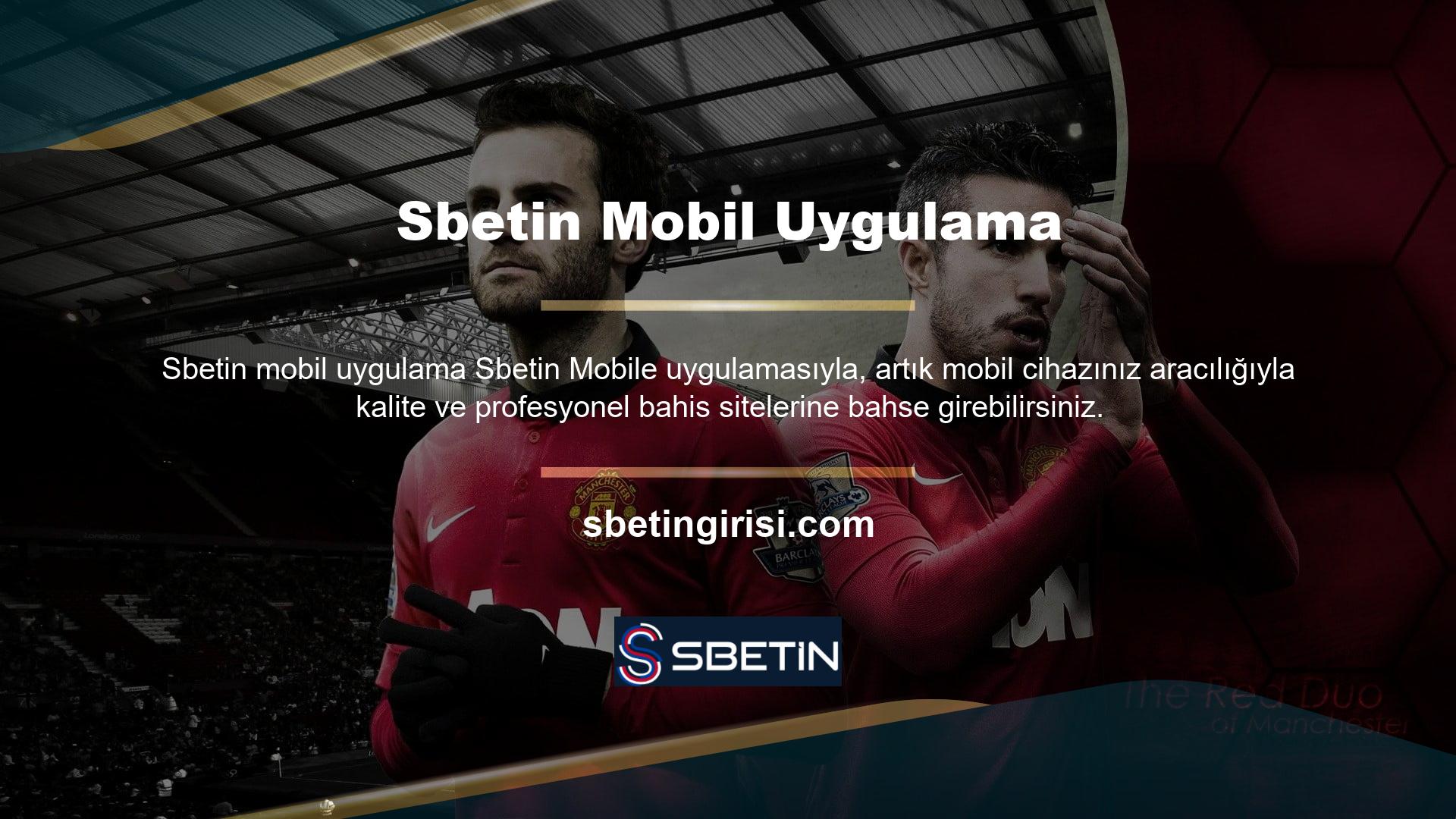 Sbetin bahis yaparak ve ekstra bonuslar alarak çok para kazanma şansları var